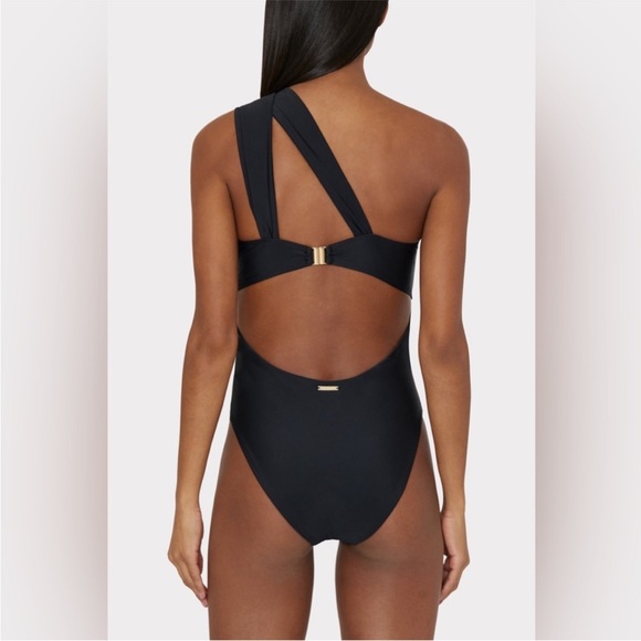 Milly "Betsy" Draped Bandeau One Piece (Size S) - Picture 5 of 9